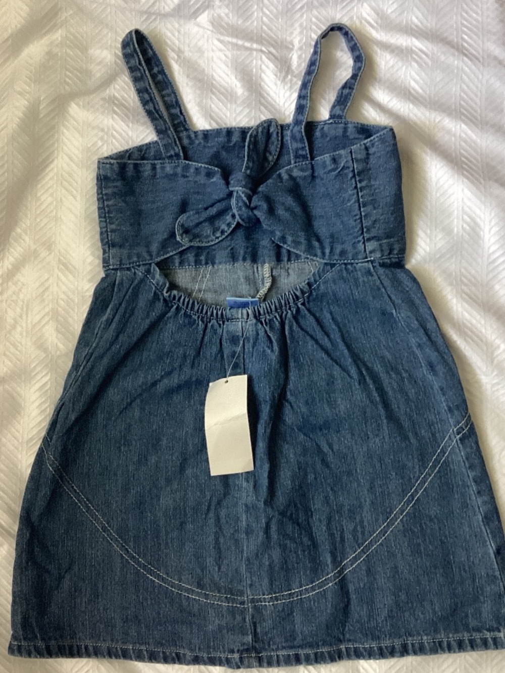 Old Navy Denim Sun Dress + Bottom  4T